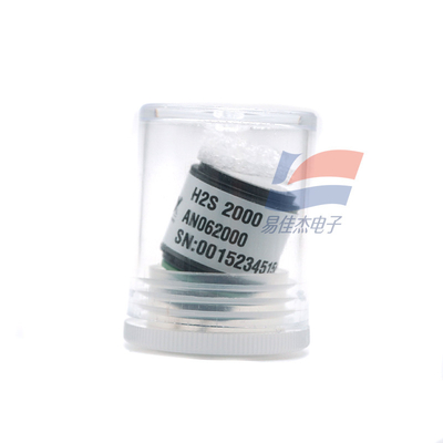 H2S 2000 Sensitivity Gas Sensor for 0-2000 Ppm Measurement Range 60 25 NA/ppm 10 Ohm Load Resistor