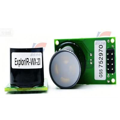 YJJ GSS ExplorIR-WX-20 NDIR CO2 Gas Sensor 0-20% Low Power UART Output for Portable Air Detector
