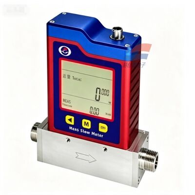 YJJ MF5012-N-E-3-300-06-D-N 3-300SLPM Digital Gas Mass Flow Sensor RS485-Modbus Industrial Gas Flowmeter