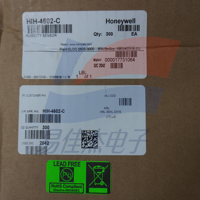 HIH-4602-C Board Mount Humidity Sensors Relative Humidity TO-5 Through Hole