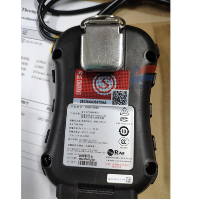 PGM-2680 Electronic Gas Analyzer IP 67 , Portable AutoRAE 2 Personal 4 Gas Monitor