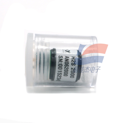H2S 2000 Sensitivity Gas Sensor for 0-2000 Ppm Measurement Range 60 25 NA/ppm 10 Ohm Load Resistor
