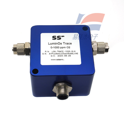 LOX-Trace-1000-BLX Industrial Grade Fluorescence Trace Oxygen Sensor Low Power Consumption