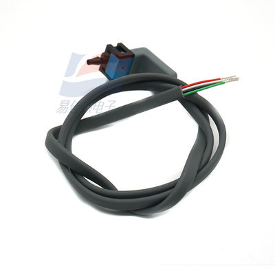 YJJ 26PCFFG5G Flow-Through Pressure Sensor ±100PSI for Gas Detector & Industrial Fluid Monitoring