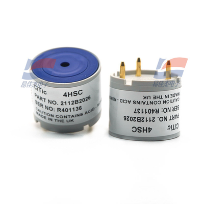 4HSC Hydrogen Sulfide H2S Gas Sensor TBC Operating Principle 3-electrode electrochemical Sensitivity* 0.7 ± 0.15 μA/ppm