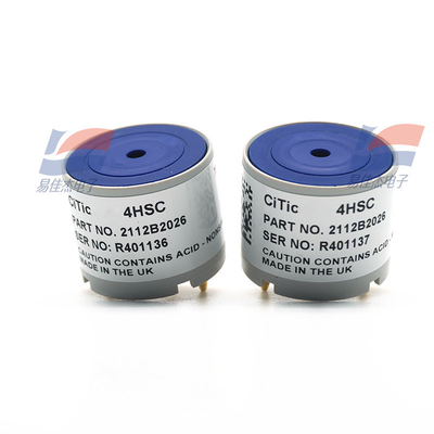 4HSC Hydrogen Sulfide H2S Gas Sensor TBC Operating Principle 3-electrode electrochemical Sensitivity* 0.7 ± 0.15 μA/ppm