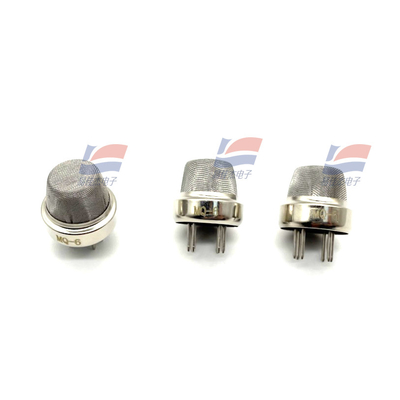 MQ-6 Combustible Gas Sensor for Home Gas Leak Alarm Adjustable Load Resistance and Heating Resistance
