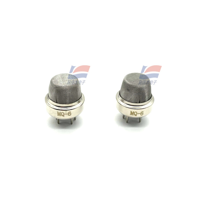 MQ-6 Combustible Gas Sensor for Home Gas Leak Alarm Adjustable Load Resistance and Heating Resistance