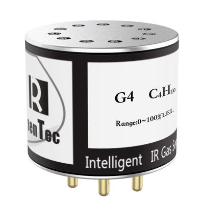 YJJ G4-C4H10 Infrared Isobutane Gas Sensor Has Two Signal Outputs For Concentration Measurement