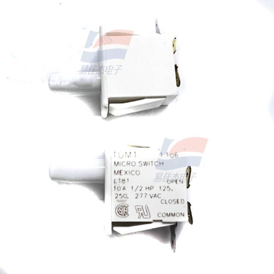 YJJ 1DM1 Microswitch Basic/Fast-acting Switch 10A 277VAC Piston Single-Pole Double-Throw