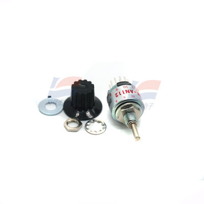 YJJ MR-AN112 Band Switch MRA112 Rotating Electronic Handwheel Switch With 10 Positions (1 to 12)