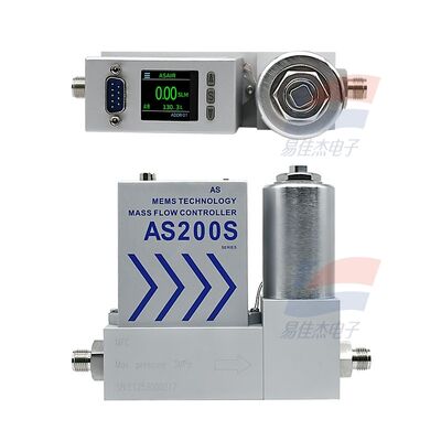 AS200 AS200S Aluminum Alloy High-precision Gas Mass Flow Controller air Micro-gas Flow Meter