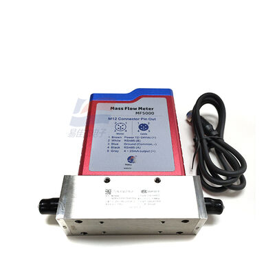 MF5006-N2M-e-0.5-50-15-AB-D-A High-precision MEMS Thermal Gas Mass Flow Meter for Real-time Flow Monitoring