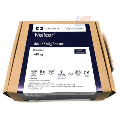DS100A Fingertip SpO2 Sensor Reusable For Adults 9-pin DB9