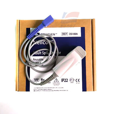 DS100A Fingertip SpO2 Sensor Reusable For Adults 9-pin DB9