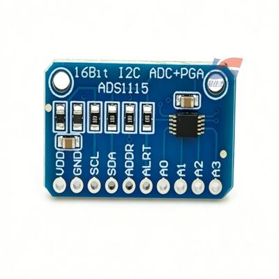 YJJ ADS1115 16-Bit High-Precision Analog-to-Digital Converter ADC Development Board Module 4 Channels